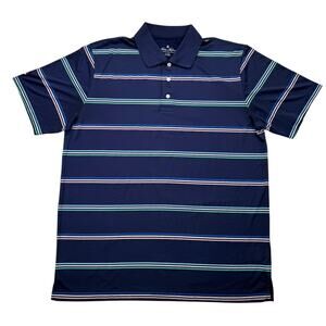 Brooks Brothers Performance Series Men's XL - Original fit Striped blue